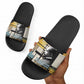 W.E.B. Du Bois Education is Liberation Slide Sandals Scholar, Activist, Visionary Tribute Design - African Pride