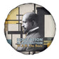 W.E.B. Du Bois Education is Liberation Spare Tire Cover Scholar, Activist, Visionary Tribute Design - African Pride