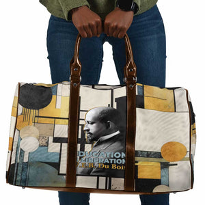 W.E.B. Du Bois Education is Liberation Travel Bag Scholar, Activist, Visionary Tribute Design - African Pride