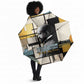 W.E.B. Du Bois Education is Liberation Umbrella Scholar, Activist, Visionary Tribute Design - African Pride