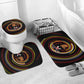 W.E.B. Du Bois Civil Rights Architect Bathroom Set Niagara Movement - NAACP Tribute Design - African Pride
