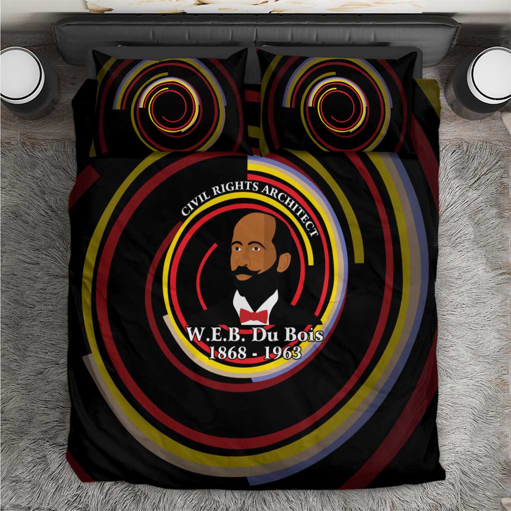 W.E.B. Du Bois Civil Rights Architect Bedding Set Niagara Movement - NAACP Tribute Design - African Pride