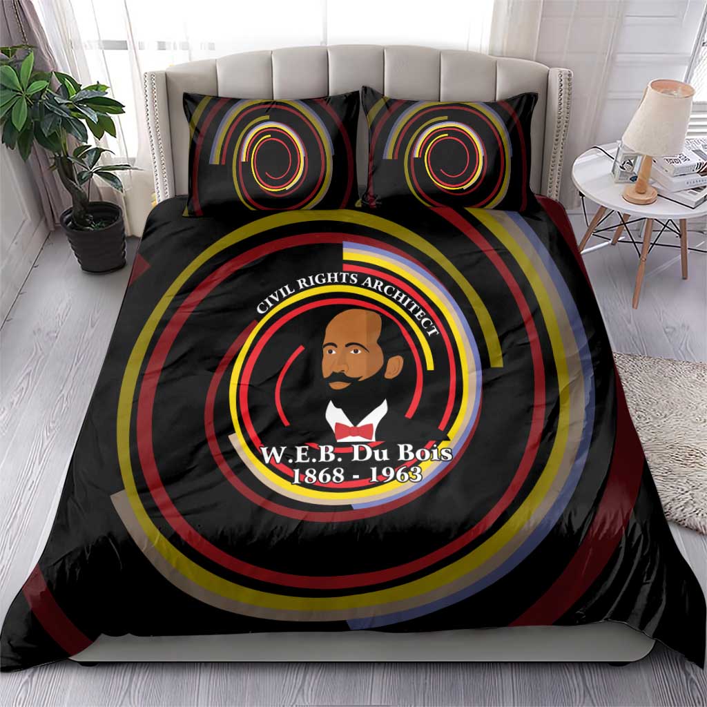 W.E.B. Du Bois Civil Rights Architect Bedding Set Niagara Movement - NAACP Tribute Design - African Pride