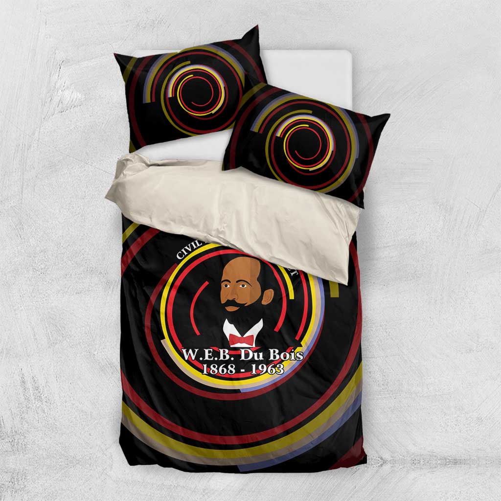 W.E.B. Du Bois Civil Rights Architect Bedding Set Niagara Movement - NAACP Tribute Design - African Pride