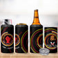 W.E.B. Du Bois Civil Rights Architect 4 in 1 Can Cooler Tumbler Niagara Movement - NAACP Tribute Design - African Pride