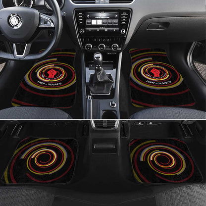 W.E.B. Du Bois Civil Rights Architect Car Mats Niagara Movement - NAACP Tribute Design - African Pride