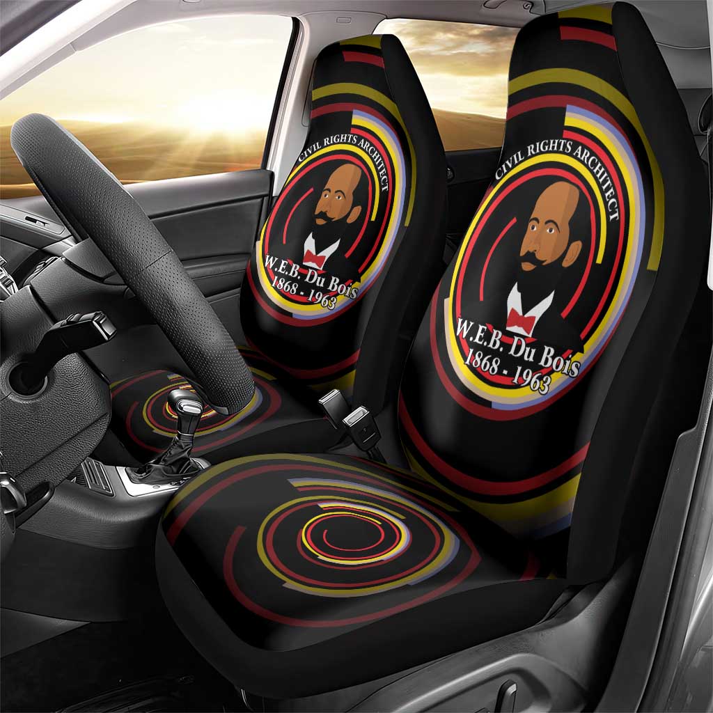 W.E.B. Du Bois Civil Rights Architect Car Seat Cover Niagara Movement - NAACP Tribute Design - African Pride