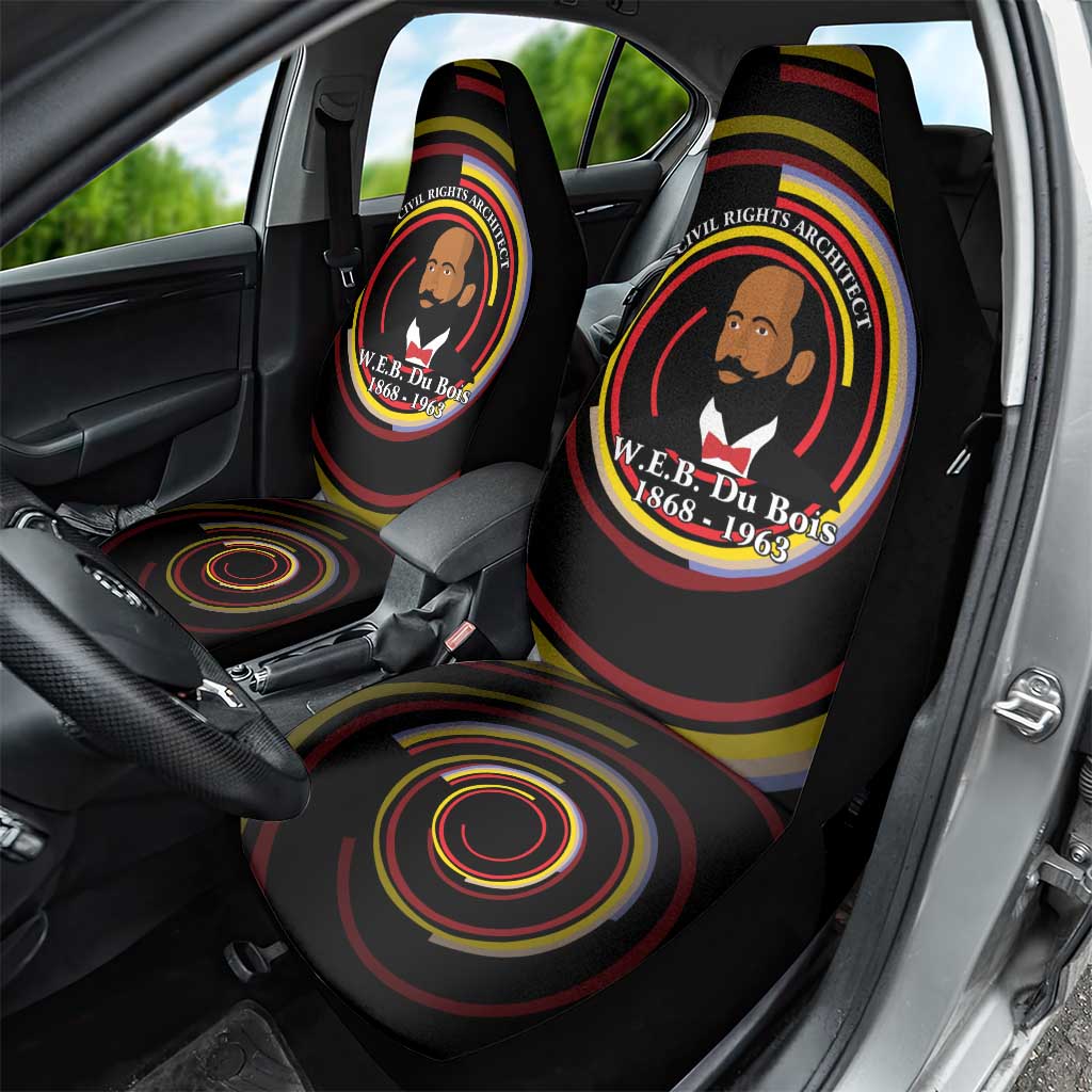 W.E.B. Du Bois Civil Rights Architect Car Seat Cover Niagara Movement - NAACP Tribute Design - African Pride
