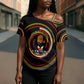 W.E.B. Du Bois Civil Rights Architect Cross Shoulder Shirt Niagara Movement - NAACP Tribute Design - African Pride