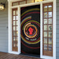 W.E.B. Du Bois Civil Rights Architect Door Cover Niagara Movement - NAACP Tribute Design - African Pride
