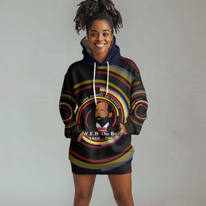W.E.B. Du Bois Civil Rights Architect Hoodie Dress Niagara Movement - NAACP Tribute Design - African Pride