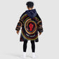 W.E.B. Du Bois Civil Rights Architect Kid Wearable Blanket Hoodie Niagara Movement - NAACP Tribute Design - African Pride