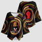 W.E.B. Du Bois Civil Rights Architect Kimono Sleeve Blouse Niagara Movement - NAACP Tribute Design - African Pride