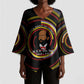 W.E.B. Du Bois Civil Rights Architect Kimono Sleeve Blouse Niagara Movement - NAACP Tribute Design - African Pride