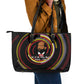 W.E.B. Du Bois Civil Rights Architect Leather Tote Bag Niagara Movement - NAACP Tribute Design - African Pride