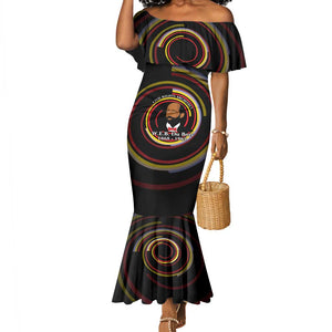 W.E.B. Du Bois Civil Rights Architect Mermaid Dress Niagara Movement - NAACP Tribute Design - African Pride