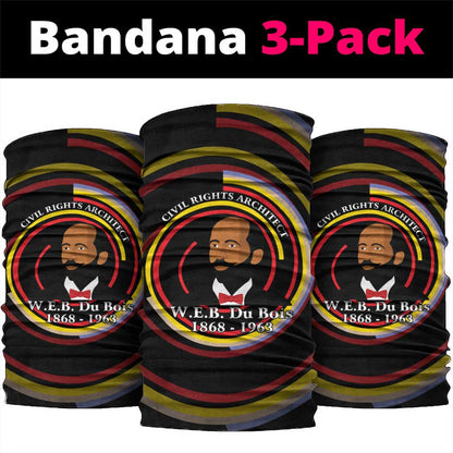 W.E.B. Du Bois Civil Rights Architect Neck Gaiter Niagara Movement - NAACP Tribute Design - African Pride