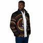 W.E.B. Du Bois Civil Rights Architect Padded Jacket Niagara Movement - NAACP Tribute Design - African Pride