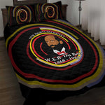 W.E.B. Du Bois Civil Rights Architect Quilt Bed Set Niagara Movement - NAACP Tribute Design - African Pride