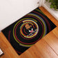 W.E.B. Du Bois Civil Rights Architect Rubber Doormat Niagara Movement - NAACP Tribute Design - African Pride
