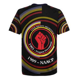 W.E.B. Du Bois Civil Rights Architect Rugby Jersey Niagara Movement - NAACP Tribute Design TS04