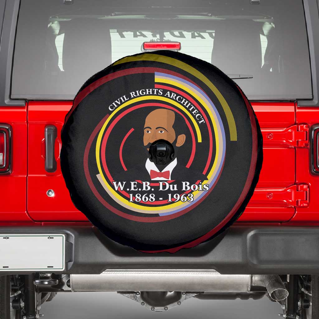 W.E.B. Du Bois Civil Rights Architect Spare Tire Cover Niagara Movement - NAACP Tribute Design - African Pride