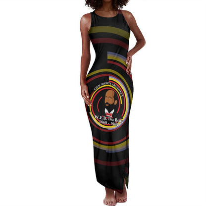 W.E.B. Du Bois Civil Rights Architect Tank Maxi Dress Niagara Movement - NAACP Tribute Design - African Pride