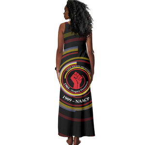 W.E.B. Du Bois Civil Rights Architect Tank Maxi Dress Niagara Movement - NAACP Tribute Design - African Pride