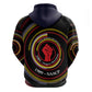 W.E.B. Du Bois Civil Rights Architect Zip Hoodie Niagara Movement - NAACP Tribute Design - African Pride