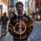 W.E.B. Du Bois Civil Rights Architect Zip Hoodie Niagara Movement - NAACP Tribute Design - African Pride
