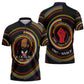 W.E.B. Du Bois Civil Rights Architect Zipper Polo Shirt Niagara Movement - NAACP Tribute Design - African Pride