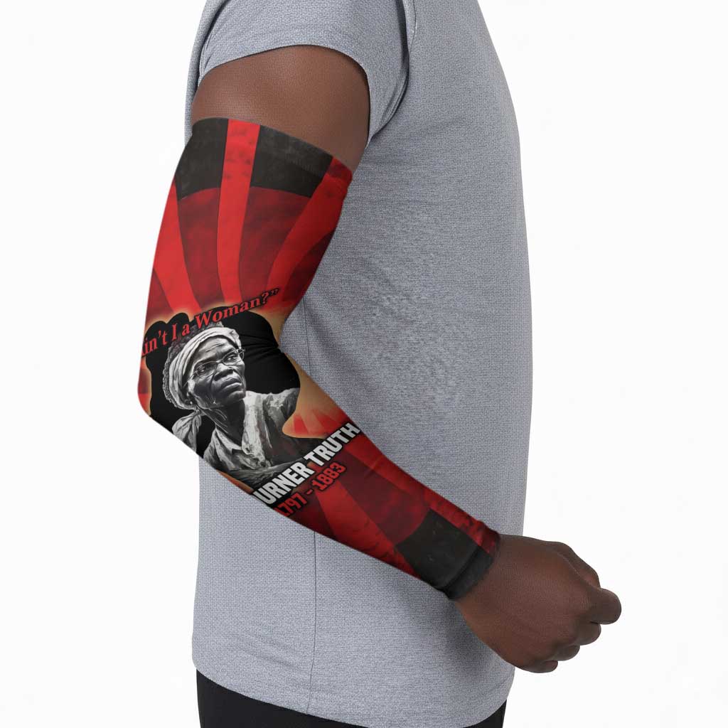 Sojourner Truth Arm Sleeves Ain’t I a Woman - Akron 1851 Speech Tribute Design - African Pride