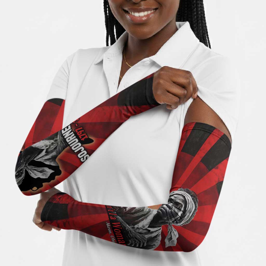 Sojourner Truth Arm Sleeves Ain’t I a Woman - Akron 1851 Speech Tribute Design - African Pride