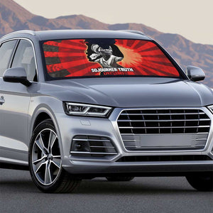 Sojourner Truth Auto Sun Shade Ain’t I a Woman - Akron 1851 Speech Tribute Design - African Pride