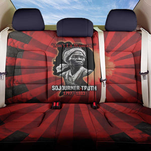 Sojourner Truth Back Car Seat Cover Ain’t I a Woman - Akron 1851 Speech Tribute Design - African Pride