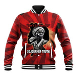 Sojourner Truth Baseball Jacket Ain’t I a Woman - Akron 1851 Speech Tribute Design - African Pride