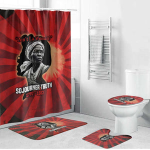 Sojourner Truth Bathroom Set Ain’t I a Woman - Akron 1851 Speech Tribute Design - African Pride
