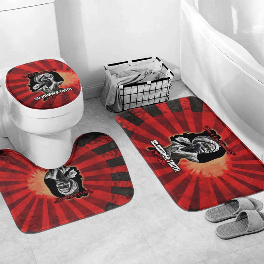 Sojourner Truth Bathroom Set Ain’t I a Woman - Akron 1851 Speech Tribute Design - African Pride