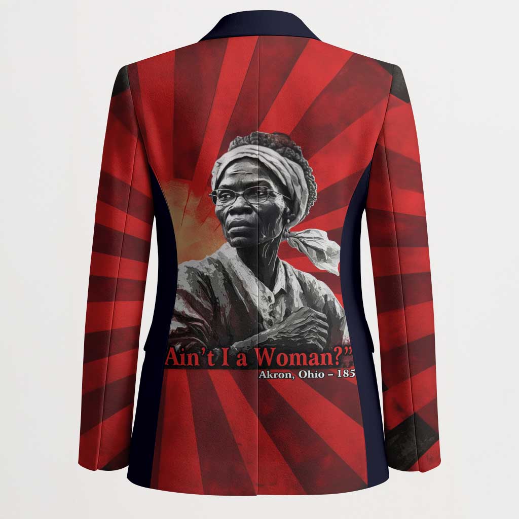 Sojourner Truth Blazer Ain’t I a Woman - Akron 1851 Speech Tribute Design - African Pride