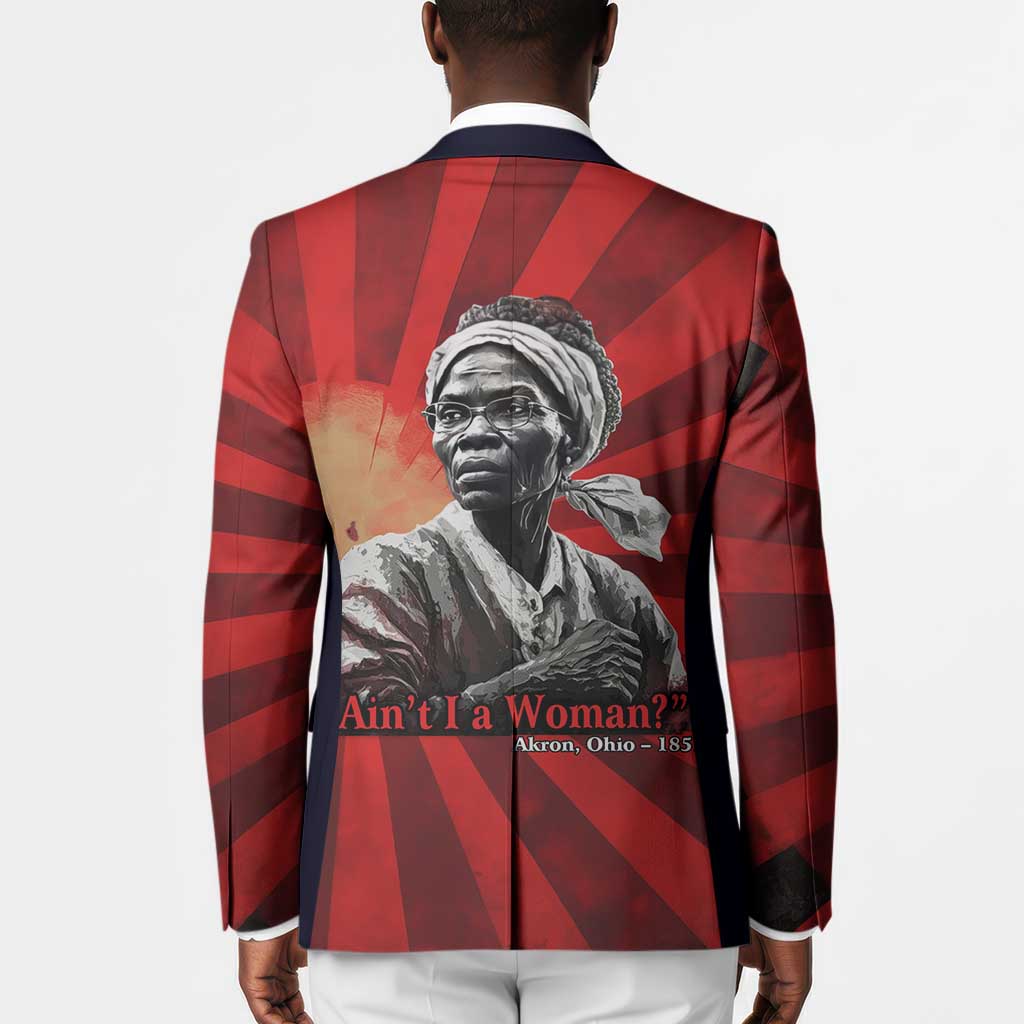 Sojourner Truth Blazer Ain’t I a Woman - Akron 1851 Speech Tribute Design - African Pride