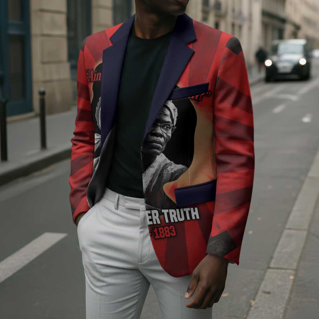Sojourner Truth Blazer Ain’t I a Woman - Akron 1851 Speech Tribute Design - African Pride