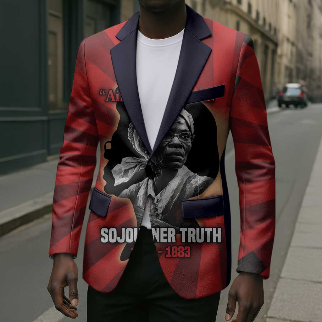 Sojourner Truth Blazer Ain’t I a Woman - Akron 1851 Speech Tribute Design - African Pride