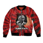 Sojourner Truth Bomber Jacket Ain’t I a Woman - Akron 1851 Speech Tribute Design - African Pride
