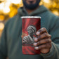 Sojourner Truth 4 in 1 Can Cooler Tumbler Ain’t I a Woman - Akron 1851 Speech Tribute Design - African Pride