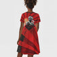 Sojourner Truth Kid Short Sleeve Dress Aint I a Woman - Akron 1851 Speech Tribute Design TS04