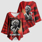 Sojourner Truth Kimono Sleeve Blouse Ain’t I a Woman - Akron 1851 Speech Tribute Design - African Pride