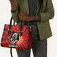 Sojourner Truth Leather Bag Ain’t I a Woman - Akron 1851 Speech Tribute Design - African Pride