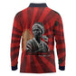 Sojourner Truth Long Sleeve Polo Shirt Ain’t I a Woman - Akron 1851 Speech Tribute Design - African Pride