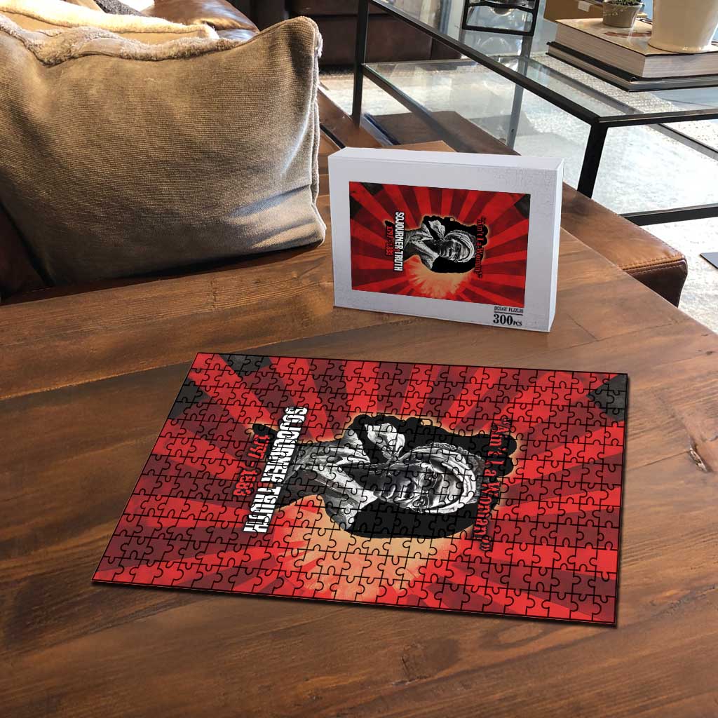 Sojourner Truth Puzzle Ain’t I a Woman - Akron 1851 Speech Tribute Design - African Pride