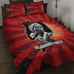 Sojourner Truth Quilt Bed Set Ain’t I a Woman - Akron 1851 Speech Tribute Design - African Pride